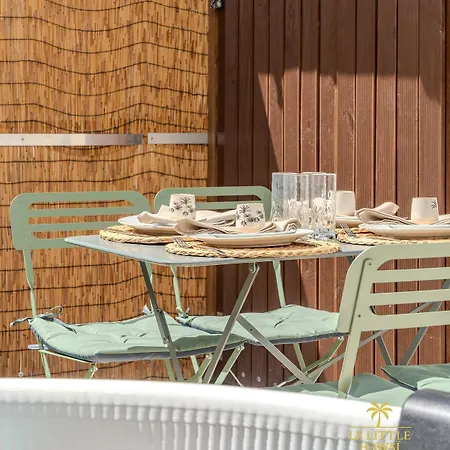 Le Little Hawai 4 Etoiles - Maison 6 Pers - Terrasse - Spa Privatif - Plage A Pied لو هافر