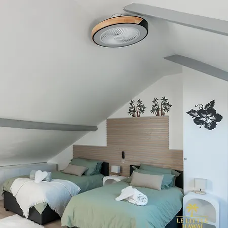 Le Little Hawai 4 Etoiles - Maison 6 Pers - Terrasse - Privatif - A Pied Сasa de vacaciones *