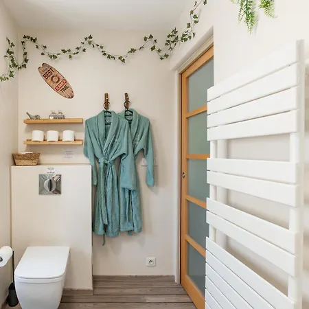 Le Little Hawai 4 Etoiles - Maison 6 Pers - Terrasse - Spa Privatif - Plage A Pied